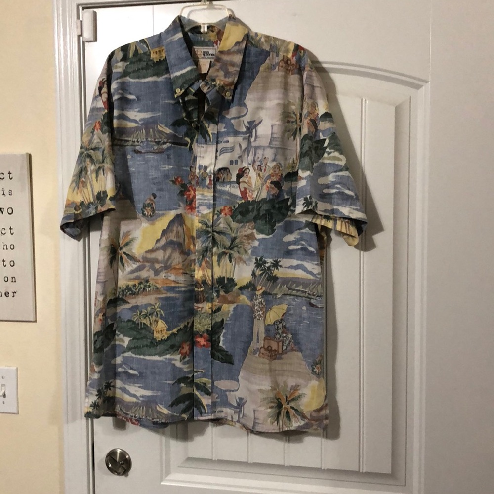 Reyn Spooner Button Down Aloha Shirt